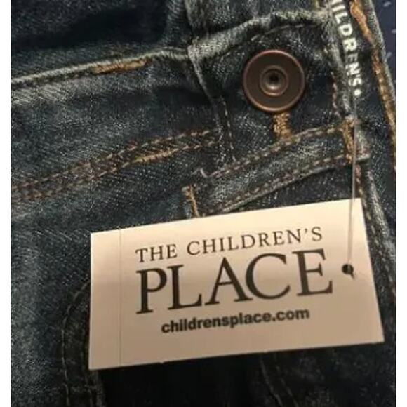 #7NWT Childrens Place 3 Pair Size 3T Jeans 3 Different Washes Adjustable Waist - Picture 3 of 4